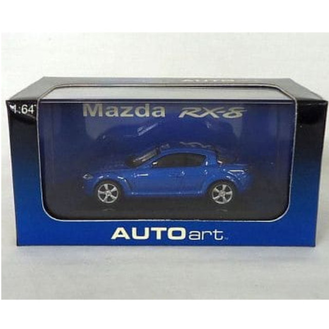 [MDL] 1/64 マツダ RX8ブルー  完成品 ミニカー(202731) AutoArt(オートアート)