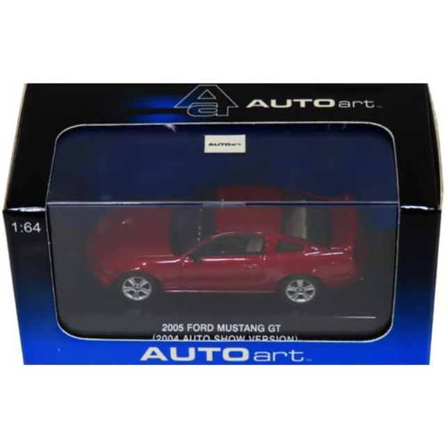[MDL] 1/64 2005 FORD MUSTANG GT(2004 AUTO SHOW VERSION)(レッドファイア)  完成品 ミニカー(20302) AutoArt(オートアート)