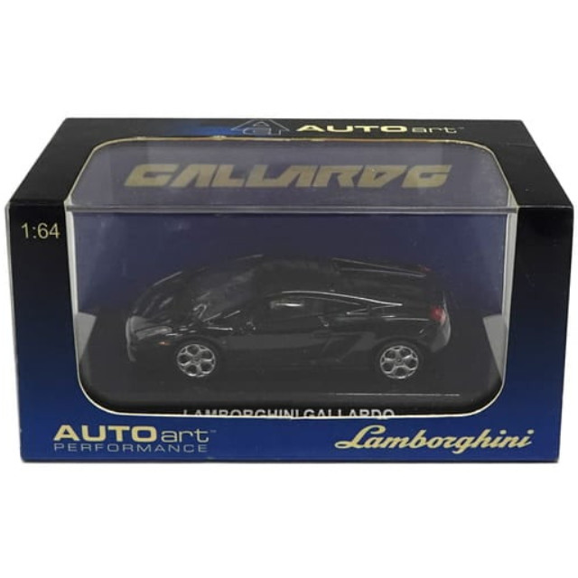 [MDL] 1/64 LAMBORGHINI GALLARDO(ブラック×レッド)  完成品 ミニカー(20292) AutoArt(オートアート)
