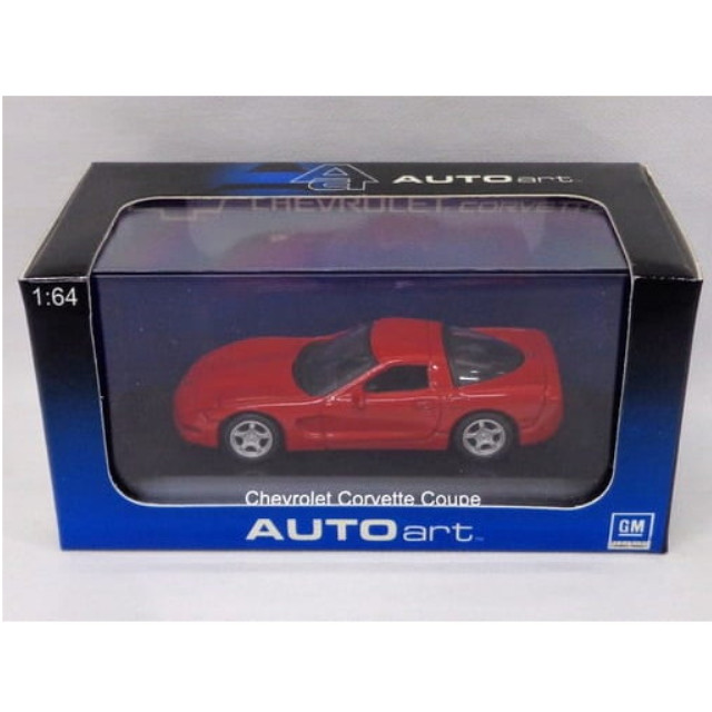 [MDL] 1/64 Chevrolet Corvette Coupe 1998(レッド)  完成品 ミニカー(20141) AutoArt(オートアート)