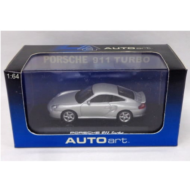 [MDL] 1/64 PORSCHE 911 TURBO(シルバー)  完成品 ミニカー(20312) AutoArt(オートアート)
