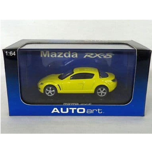 [MDL] 1/64 マツダ RX8イエロー  完成品 ミニカー(202717) AutoArt(オートアート)