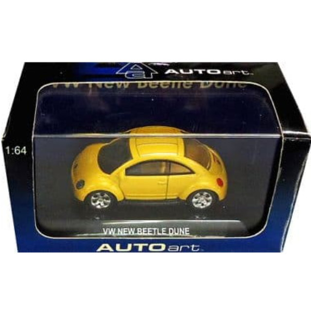 [MDL] 1/64 VOLKSWAGEN NEW BEETLE DUNE(イエロー)  完成品 ミニカー(20181) AutoArt(オートアート)