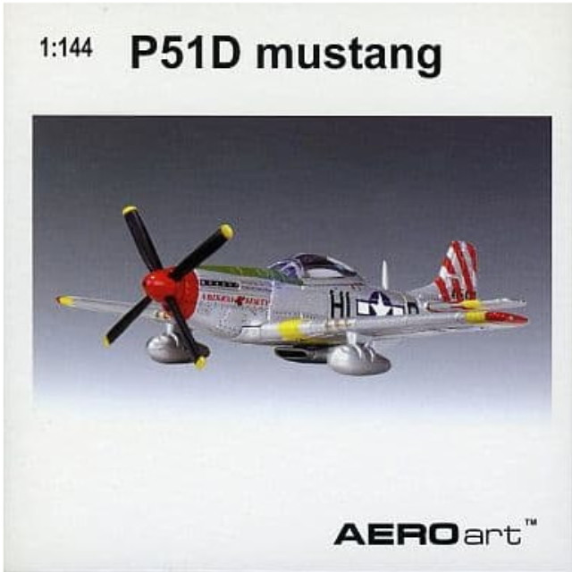 [MDL] 1/144 P-51D マスタング『AMERICAN BEAUTY』 「エアロアートシリーズ」 完成品 ミニカー(314410) AutoArt(オートアート)