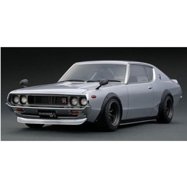 [MDL] 1/12 Nissan Skyline 2000 GT-R KPGC110(シルバー) 完成品 ミニカー(IG1803) ignition model(イグニッションモデル)