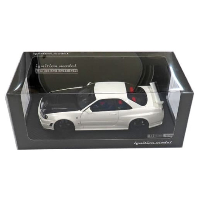 [MDL] 1/18 Nismo R34 GT-R Z-tune(ホワイト) 完成品 ミニカー(0011) ignition model(イグニッションモデル)