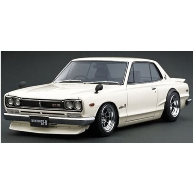 [MDL] 1/12 Nissan Skyline 2000 GT-R KPGC10 Hayashi-Wheel(ホワイト) 完成品 ミニカー(IG1592) ignition model(イグニッションモデル)