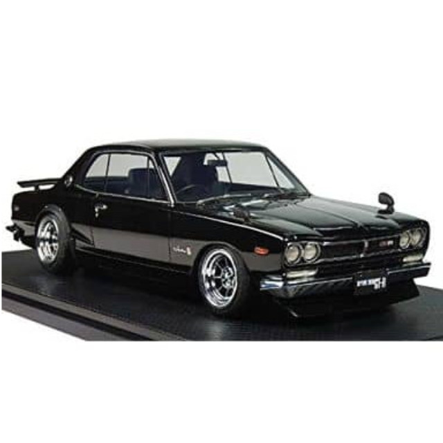 [MDL] 1/18 Nissan Skyline(スカイライン) 2000 GT-R KPGC10 Hayashi Wheel(ブラック) 完成品 ミニカー(IG0358) ignition model(イグニッションモデル)