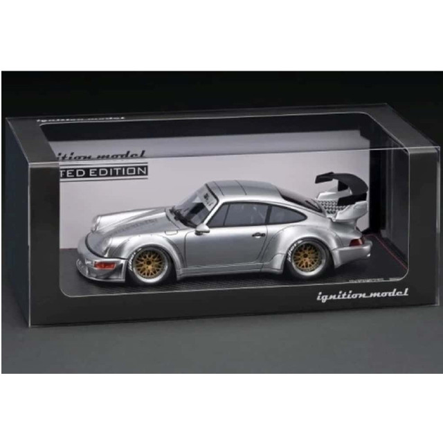 [MDL] 1/18 RWB 964(シルバー) With Engine WEB限定モデル 完成品 ミニカー(IG2467) ignition model(イグニッションモデル)