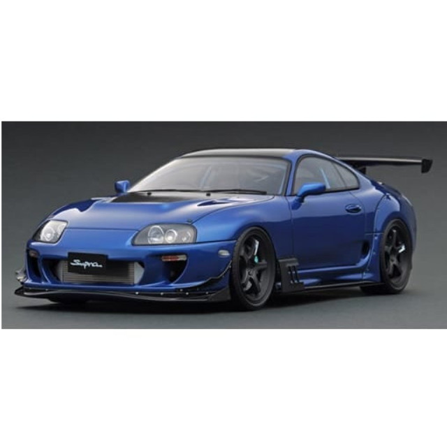 [MDL] 1/12 Toyota Supra(スープラ) JZA80 RZ (ブルー) 完成品 ミニカー(IG1879) ignition model(イグニッションモデル)