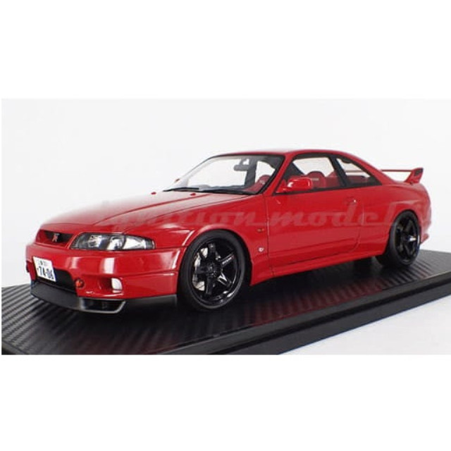 [MDL] 1/18 Nissan Skyline(スカイライン) GT-R BCNR33 Matsuda Street(ワインレッド) 完成品 ミニカー(IG1841) ignition model(イグニッションモデル)