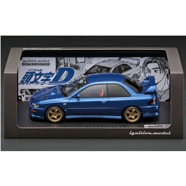 [MDL] 1/18 SUBARU Impreza(インプレッサ) WRX type R STi Version V GC8(ブルー) LED Ver 「頭文字D」 WEB限定モデル 完成品 ミニカー(IG3539) ignition model(イグニッションモデル)