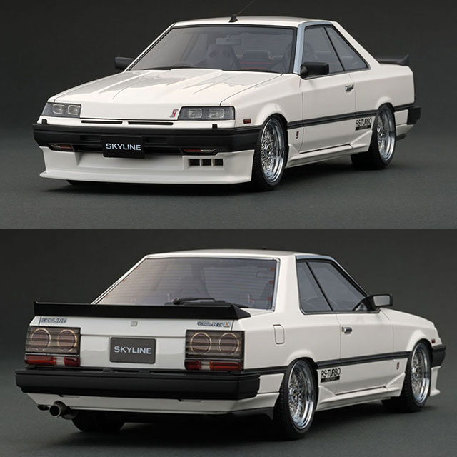 [MDL] 1/18 Nissan Skyline(スカイライン) 2000 RS-X Turbo-C R30(ホワイト) 完成品 ミニカー(IG0994) ignition model(イグニッションモデル)