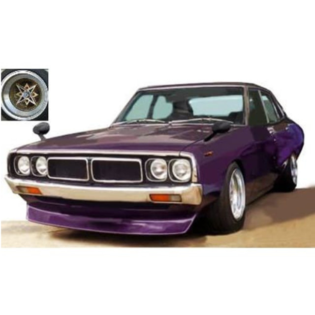 [MDL] 1/18 Nissan Skyline(スカイライン) 2000 GT-X GC110(パープル) 完成品 ミニカー(IG0969) ignition model(イグニッションモデル)