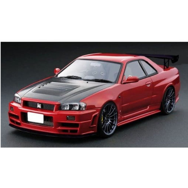 [MDL] 1/18 Nismo R34 GT-R R-tune EN-Wheel(レッド) 完成品 ミニカー(IG1831) ignition model(イグニッションモデル)