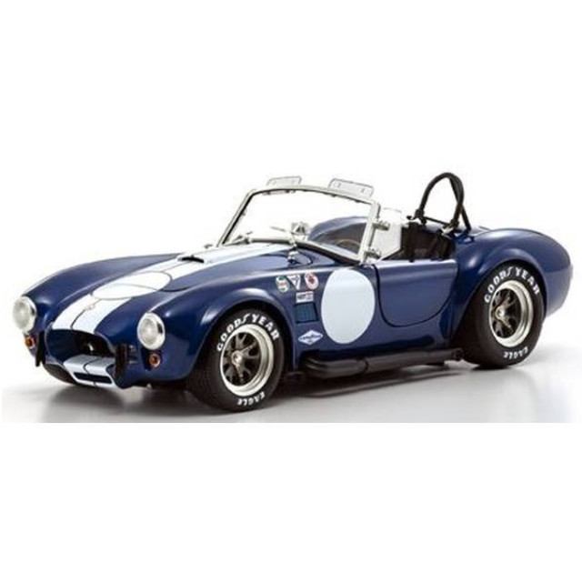 [MDL] 1/18 シェルビー コブラ 427S/C(ブルー/ホワイトストライプ) 完成品 ミニカー(KS08048BLMW) 京商