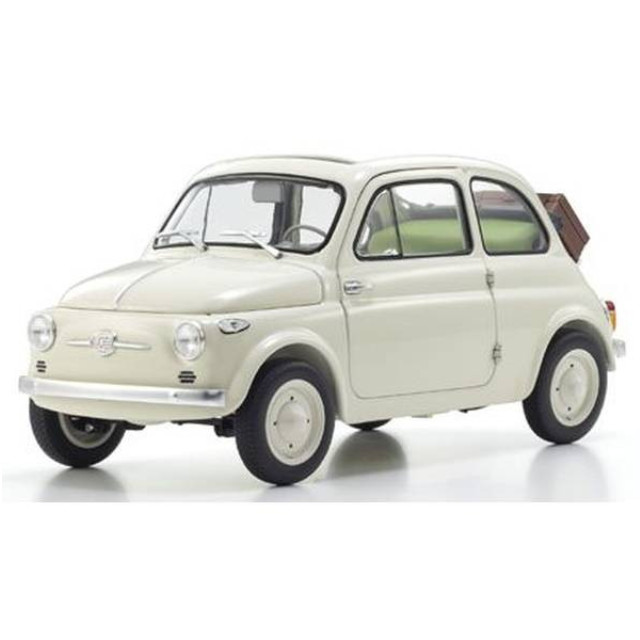 [MDL] 1/18 フィアット ヌォーバ 500 アクセサリー付(アイボリー) 完成品 ミニカー(KS08966WA) 京商