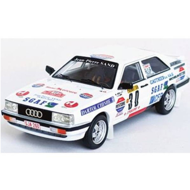 [MDL] 1/43 アウディ クーペ クワトロ 1987年 ラリーモンテカルロ #30 Pierre Bos/Jean-Claude Leuvrey 完成品 ミニカー(dsn311) Trofeu(トロフュー)