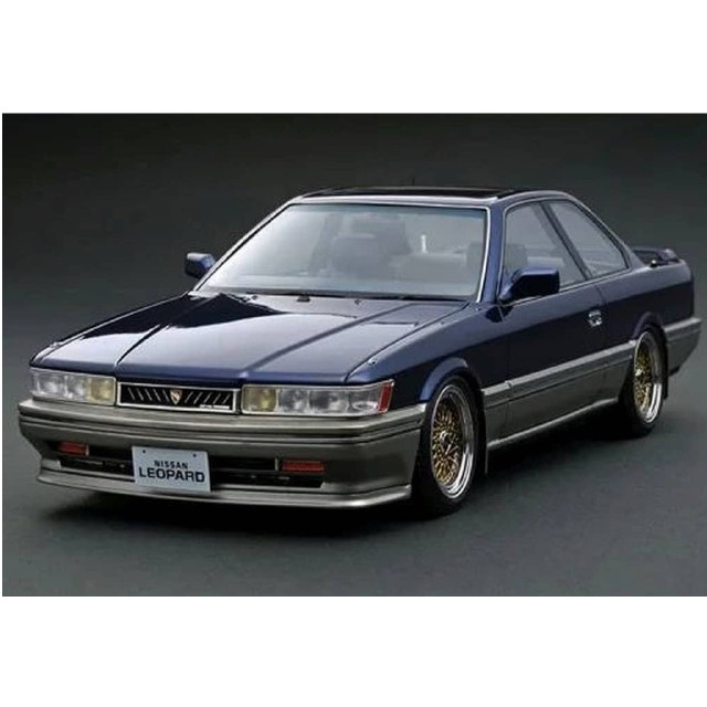 [MDL] 1/18 Nissan Leopard 3.0 Ultima F31(ブルー×シルバー) 完成品 ミニカー(IG3701) ignition model(イグニッションモデル)