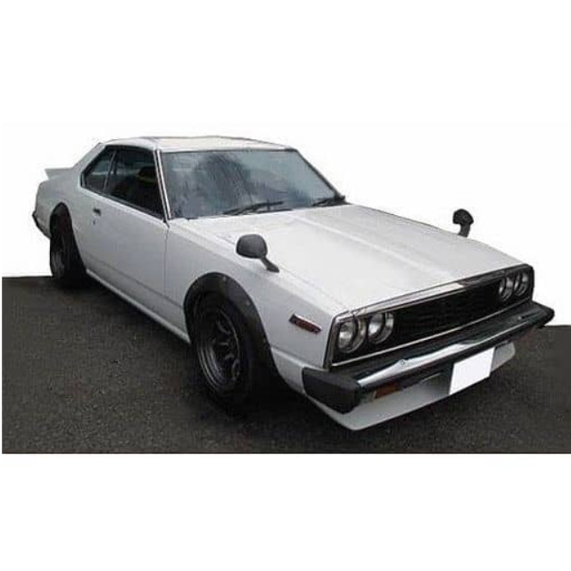 [MDL] 1/18 Nissan Skyline 2000 GT-ES C210 Watanabe-Wheel(ホワイト) 完成品 ミニカー(IG1080) ignition model(イグニッションモデル)