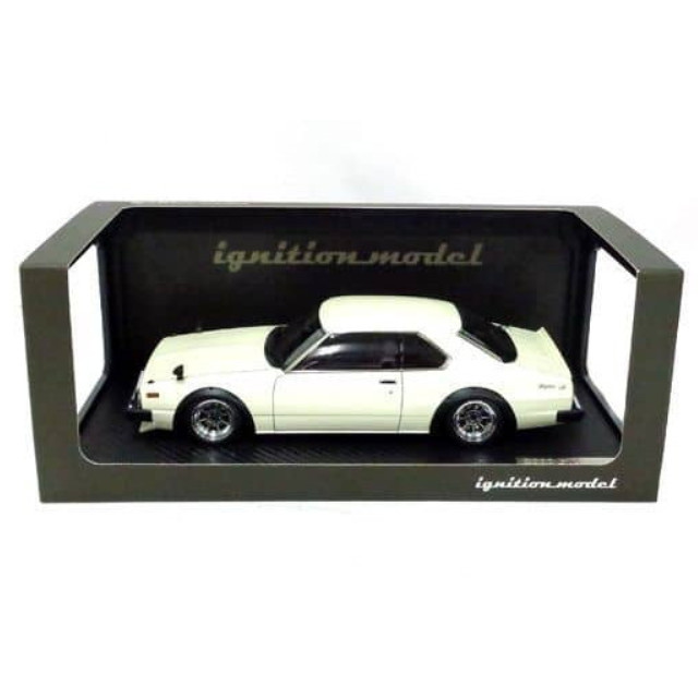 [MDL] 1/18 Nissan Skyline 2000 GT-ES C210 Hayashi-Wheel(ホワイト) 完成品 ミニカー(IG1081) ignition model(イグニッションモデル)