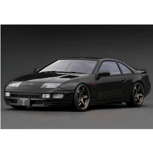 [MDL] 1/18 Nissan Fairlady Z(Z32)2by2(ブラック) 完成品 ミニカー(IG3421) ignition model(イグニッションモデル)