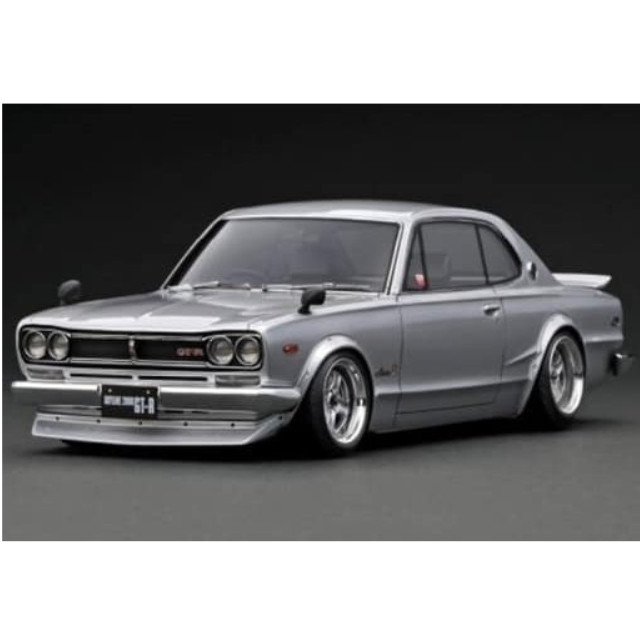 [MDL] 1/18 Nissan Skyline 2000 GT-R KPGC10(シルバー) 完成品 ミニカー(IG3236) ignition model(イグニッションモデル)