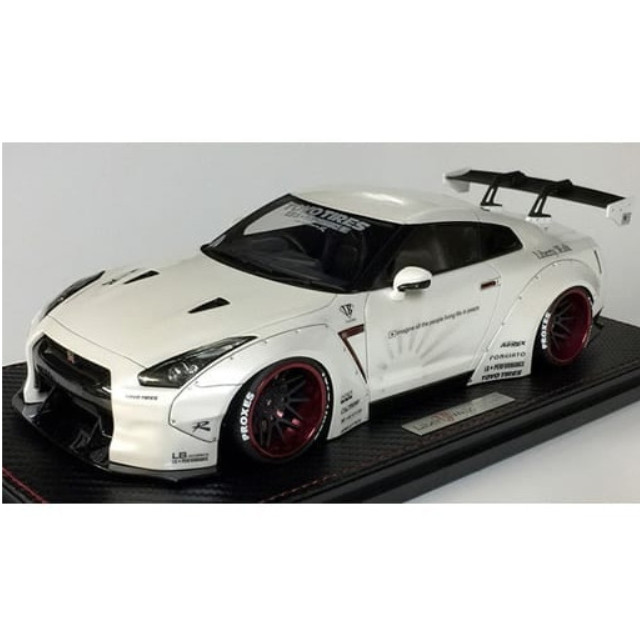 [MDL] 1/18 LB WORKS GT-R R35(ホワイト) 完成品 ミニカー(IG0431) ignition model(イグニッションモデル)