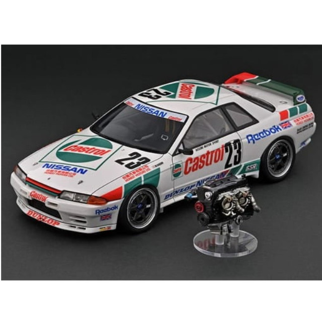 [MDL] 1/18 CASTROL SKYLINE 1990 Macau #23 With Engine WEB限定モデル 完成品 ミニカー(IG2777) ignition model(イグニッションモデル)