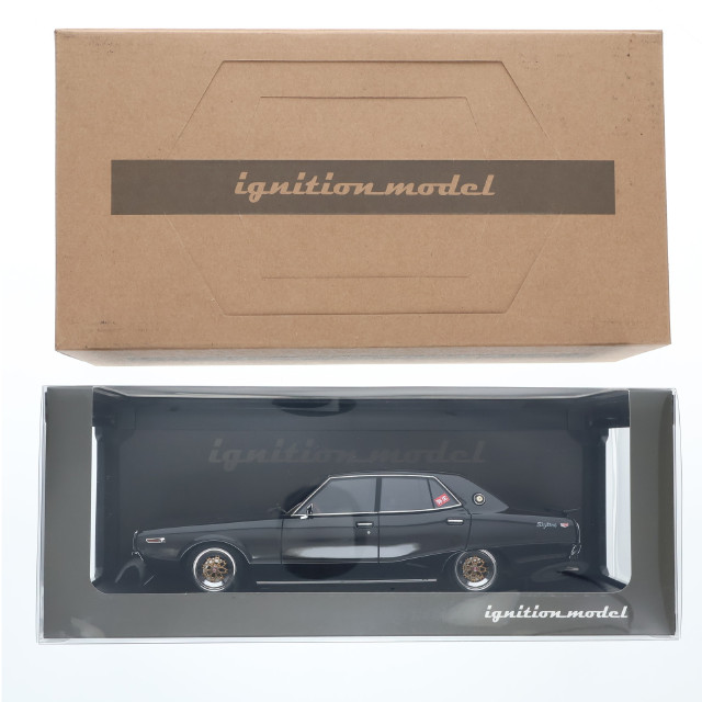 [MDL] 1/18 Nissan Skyline 2000 GT-X GC110(ブラックメタリック) 完成品 ミニカー(IG3269) ignition model(イグニッションモデル)