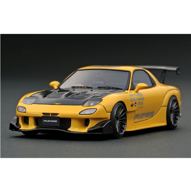 [MDL] 1/43 Mazda RX-7 FD3S RE Amemiya(イエロー) 完成品 ミニカー(1339) ignition model(イグニッションモデル)