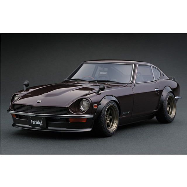 [MDL] 1/18 Nissan Fairlady Z S30 TE37 Type Wheel(マルーン) 完成品 ミニカー(IG0360) ignition model(イグニッションモデル)