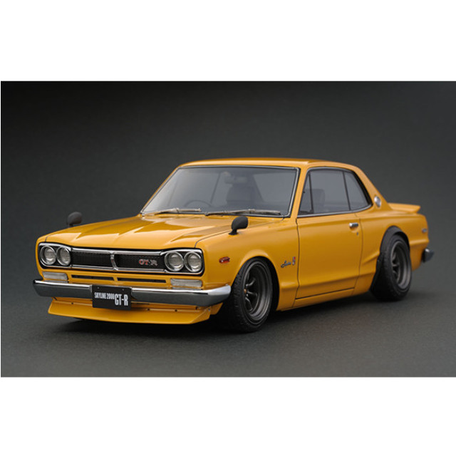 [MDL] 1/18 Nissan Skyline 2000 GT-R KPGC10 Watanabe Wheel(ブラウン) 完成品 ミニカー(IG0357) ignition model(イグニッションモデル)