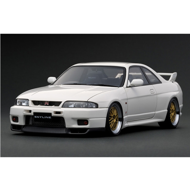 [MDL] 1/18 Nissan Skyline GT-R ’R33’ V-spec(ホワイト) 完成品 ミニカー(IG1310) ignition model(イグニッションモデル)