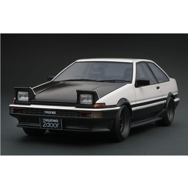 [MDL] 1/18 Toyota Sprinter Trueno AE86 2Door GT Apex Watanabe-Wheel(ホワイト×ブラック) 完成品 ミニカー(IG0551) ignition model(イグニッションモデル)