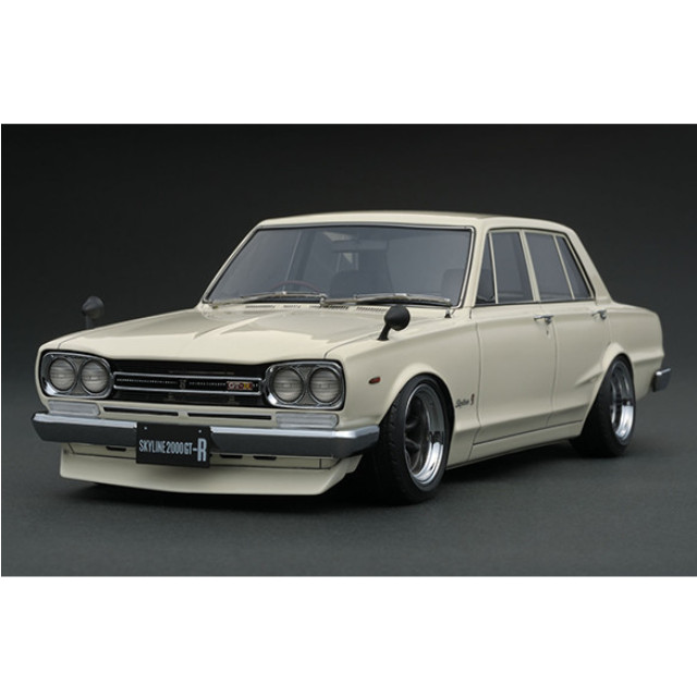 [MDL] 1/18 Nissan Skyline 2000 GT-R PGC10(ホワイト) 完成品 ミニカー(IG0762) ignition model(イグニッションモデル)