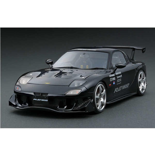 [MDL] 1/18 MAZDA RX-7 FD3S RE Amemiya(ブラック) 完成品 ミニカー(IG1047) ignition model(イグニッションモデル)