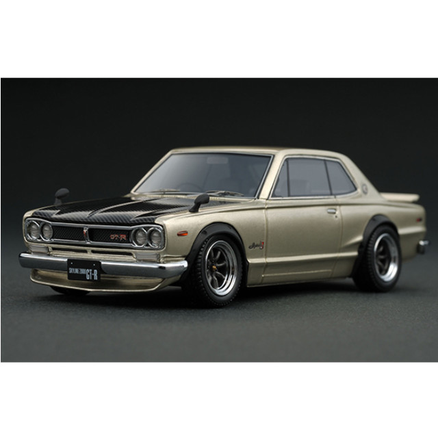 [MDL] 1/43 Nissan SKYLINE 2000 GT-R KPGC10(ゴールド×ブラック) ビクトリー特注 完成品 ミニカー(IG0198) ignition model(イグニッションモデル)