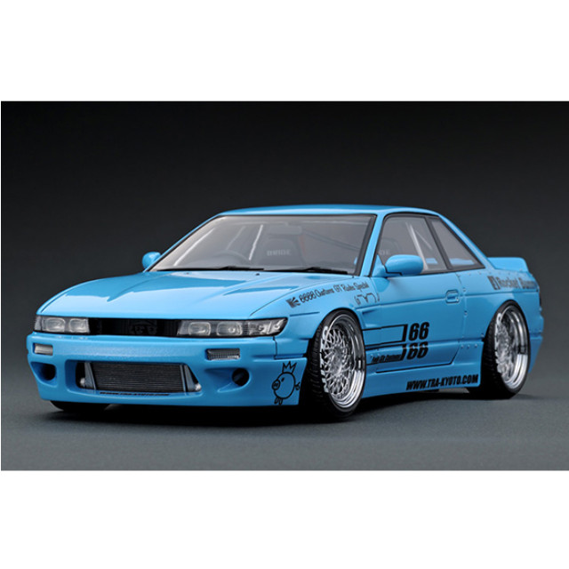 [MDL] 1/18 Rocket Bunny S13 V1(ブルー) 完成品 ミニカー(IG1129) ignition model(イグニッションモデル)
