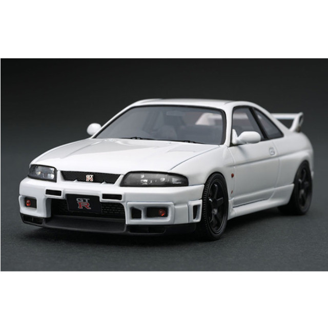 [MDL] 1/43 Nissan Skyline GT-R R33 V-spec(ホワイト) 完成品 ミニカー(IG1366) ignition model(イグニッションモデル)