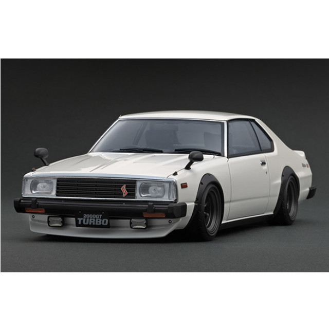 [MDL] 1/18 Nissan Skyline 2000 Turbo GT-ES C211 Watanabe-Wheel(ホワイト) 完成品 ミニカー(IG1094) ignition model(イグニッションモデル)