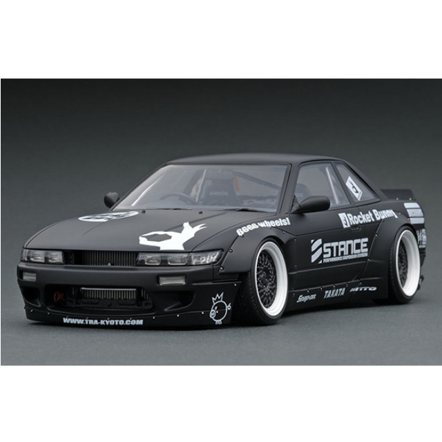 [MDL] 1/18 Rocket Bunny S13 V2(マットブラック) 完成品 ミニカー(IG1137) ignition model(イグニッションモデル)