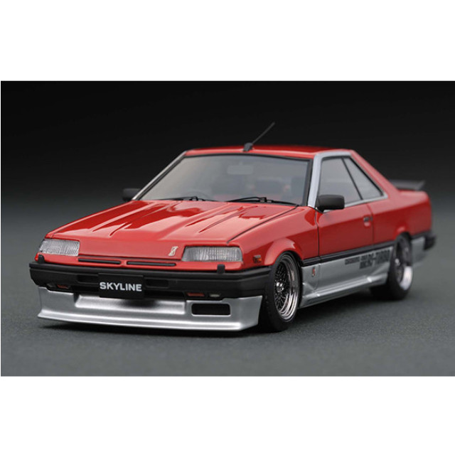 [MDL] 1/43 Nissan Skyline 2000 RS-X Turbo-C R30(レッド×シルバー) 完成品 ミニカー(IG0601) ignition model(イグニッションモデル)