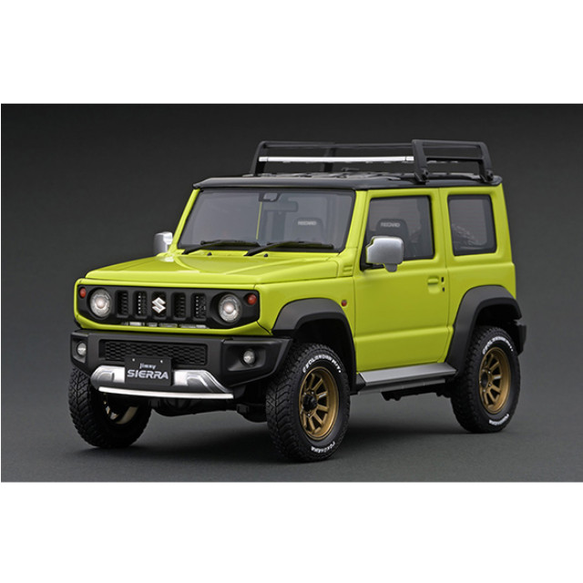[MDL] 1/18 SUZUKI Jimny SIERRA JC (JB74W) Lift Up Kinetic(イエロー×ブラック) 完成品 ミニカー(IG1703) ignition model(イグニッションモデル)