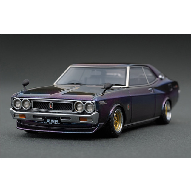 [MDL] 1/43 Nissan Laurel 2000SGX C130(メタリックパープル/グリーン) カートイズミーティング イン 浜松 2016限定 完成品 ミニカー(IG0913) ignition model(イグニッションモデル)