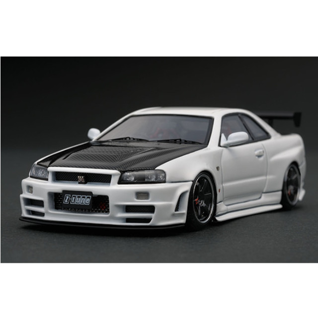 [MDL] 1/43 Nismo R34 GT-R Z-tune(ホワイト) 完成品 ミニカー(IG0609) ignition model(イグニッションモデル)
