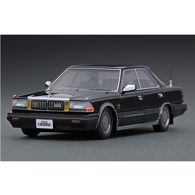 [MDL] 1/43 Nissan Cedric Y30 4Door Hardtop Brougham VIP(ブラック) 完成品 ミニカー(IG1417) ignition model(イグニッションモデル)