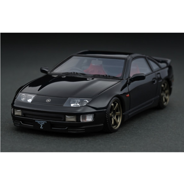 [MDL] 1/43 Nissan Fairlady Z(Z32) TE37 Type Wheel(ブラック) 完成品 ミニカー(IG0423) ignition model(イグニッションモデル)