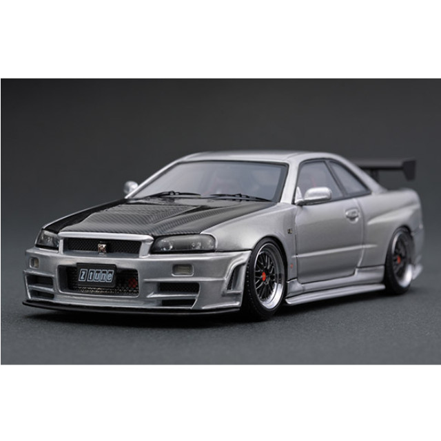 [MDL] 1/43 Nismo R34 GT-R Z-tune(シルバー×ブラック) ニスモフェス2015限定 完成品 ミニカー(0605) ignition model(イグニッションモデル)