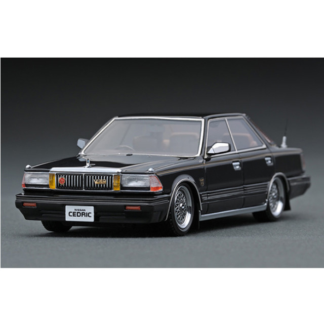 [MDL] 1/43 Nissan Cedric Y30 4Door Hardtop Brougham VIP BB-Wheel(ブラック) 完成品 ミニカー(IG1301) ignition model(イグニッションモデル)